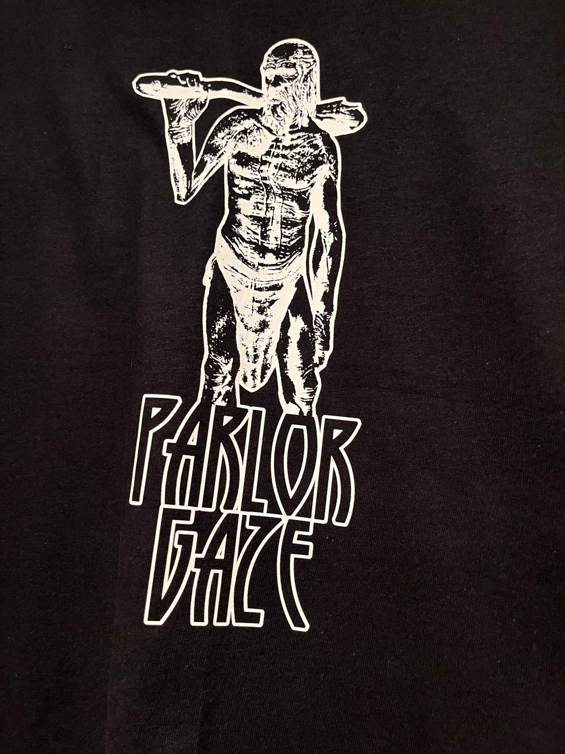 Black Parlor Gaze graphic shirt